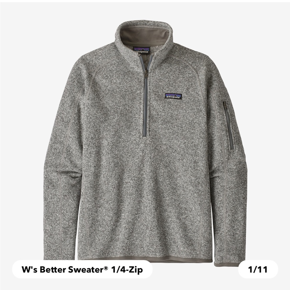Patagonia Better Sweater® 1/4-Zip Fleece